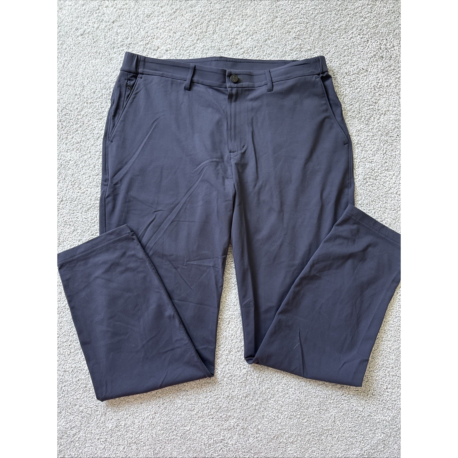 Public Rec Pants Men 34x32 Blue All Day Everyday 5 Pocket Golf Performance Navy